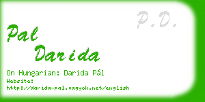 pal darida business card